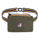 giacca a vento ragazzo K-Way LE VRAI PETIT CLAUDE 4.0 100 % NYLON RECYCLED Kaki giacca a vento Bambino - 3