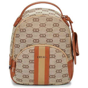 Donna Liu Jo AA5157 BACKPACK Beige Zaino Donna