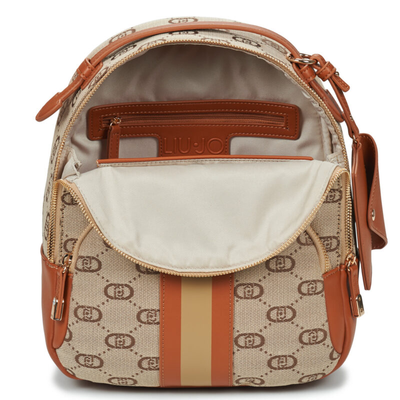 Donna Liu Jo AA5157 BACKPACK Beige Zaino Donna - 5