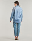 Camicia Liu Jo UA5128 Blu Camicie Donna - 4