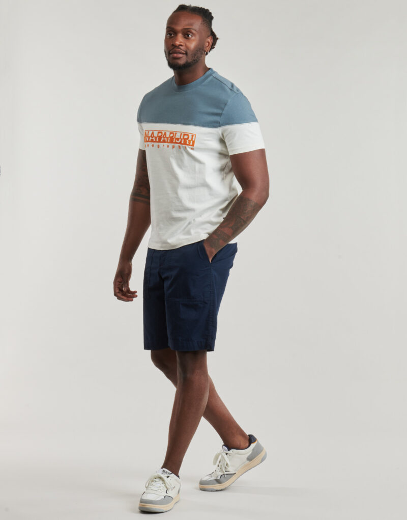 T-shirt Napapijri S-SATURNIA Bianco T-shirt maniche corte Uomo - 3