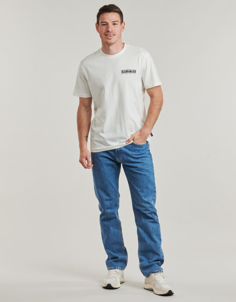 T-shirt Napapijri S-VIGNONI Bianco T-shirt maniche corte Uomo - 3