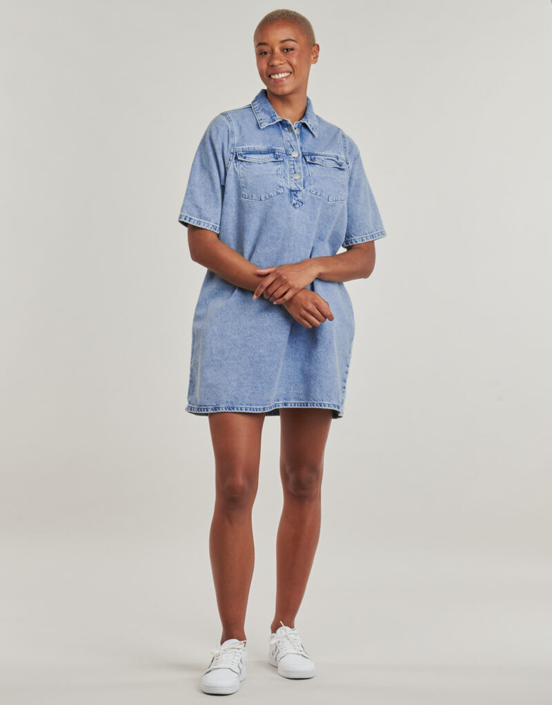 Noisy May NMINDIE Blaues kurzes Kleid Damen Kurze Kleider - 2