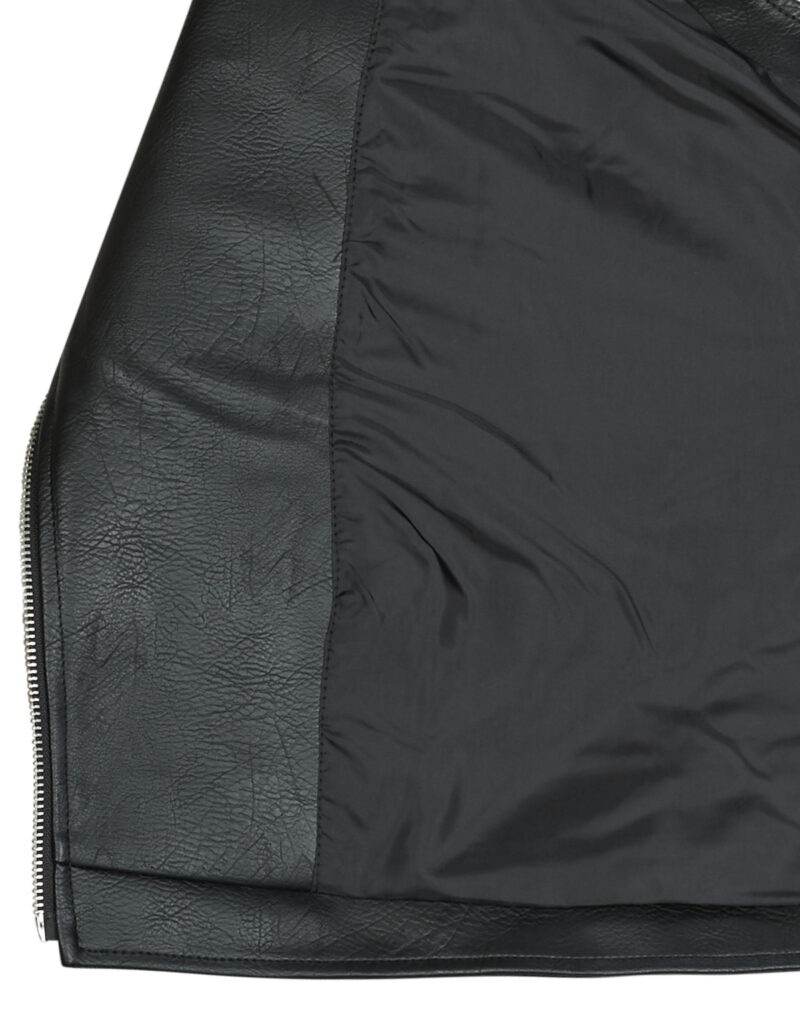 Noisy May NMLINA Lederjacke Schwarz Lederjacken Damen - 6