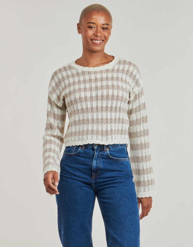 Maglione Noisy May NMLAIKA Beige Maglioni Donna - 2
