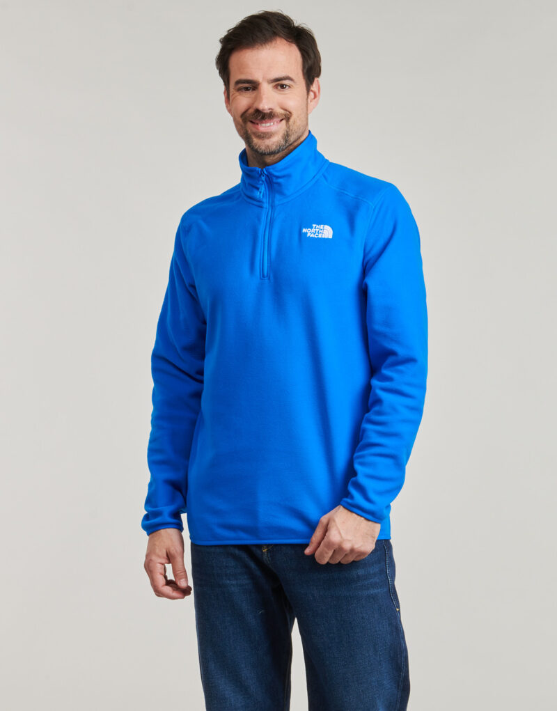 Felpa The North Face 100 Glacier 1/4 Zip Marine Felpe Uomo - 2