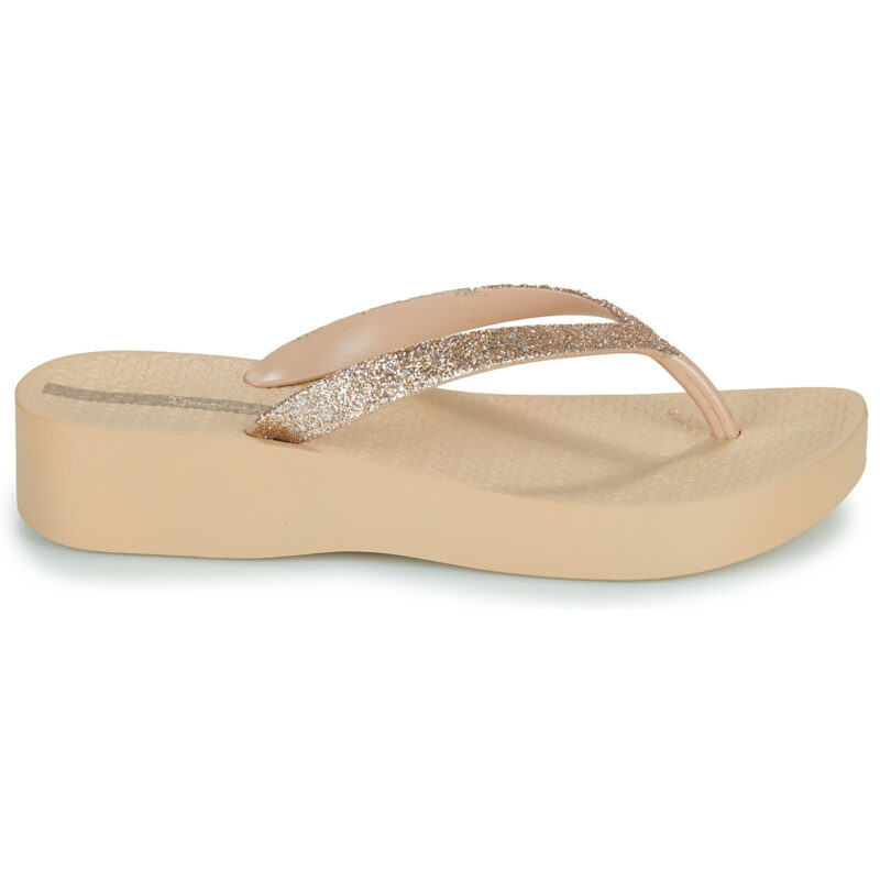 Ipanema MESH CHIC PLAT FEM Beige Flip Zehentrenner f&uuml;r Damen - Gr&ouml;&szlig;e 2