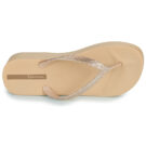 Ipanema MESH CHIC PLAT FEM Beige Flip Zehentrenner f&uuml;r Damen - Gr&ouml;&szlig;e 6