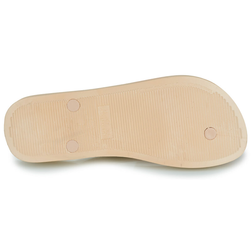 Ipanema MESH CHIC PLAT FEM Beige Flip Zehentrenner f&uuml;r Damen - Gr&ouml;&szlig;e 7