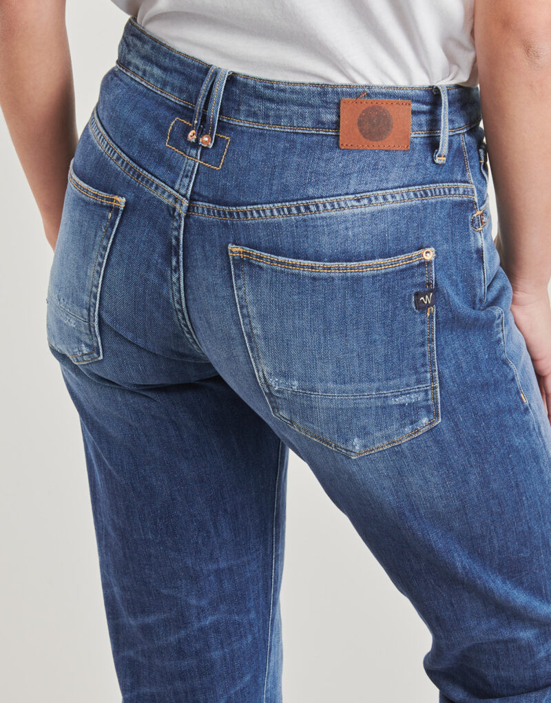 Boyfriend-Jeans Le Temps des Cerises 200/43 Blaue Boyfriend-Jeans f&uuml;r Damen - 5