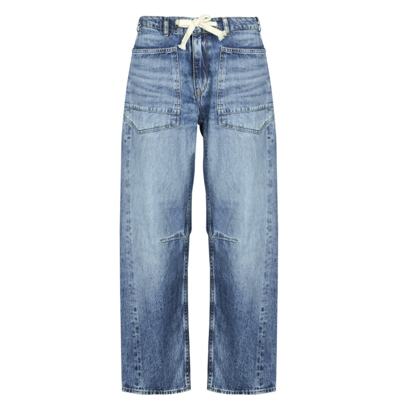 Vaqueros acampanados Le Temps des Cerises Pantalones vaqueros acampanados azules MADDIE para mujer - 1