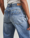 Vaqueros acampanados Le Temps des Cerises Pantalones vaqueros acampanados azules MADDIE para mujer - 5
