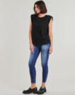Slim jeans Le Temps des Cerises PULPHIGC Blu Jeans Slim Donna - 3