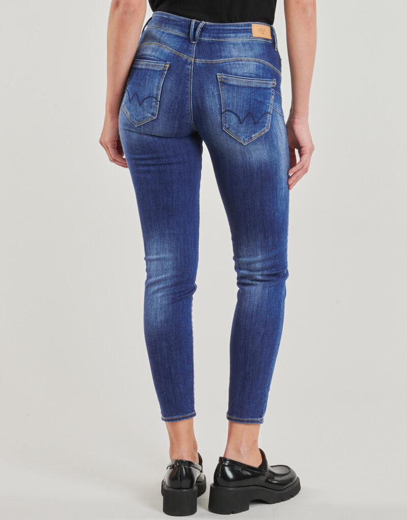 Slim jeans Le Temps des Cerises PULPHIGC Blu Jeans Slim Donna - 4