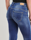 Slim jeans Le Temps des Cerises PULPHIGC Blu Jeans Slim Donna - 5