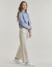 Denim jacket Le Temps des Cerises APOLO Blu Giacche in jeans Donna - 3