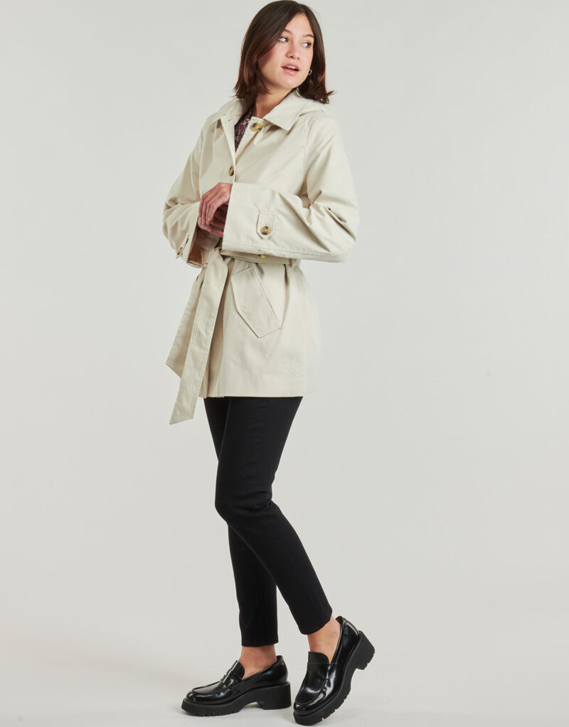 Vero Moda VMCHELSEA Beige Trench Coat Women - 3