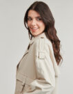 Trench  Vero Moda  VMMANONCLARA   Beige -   Trench Donna - 5