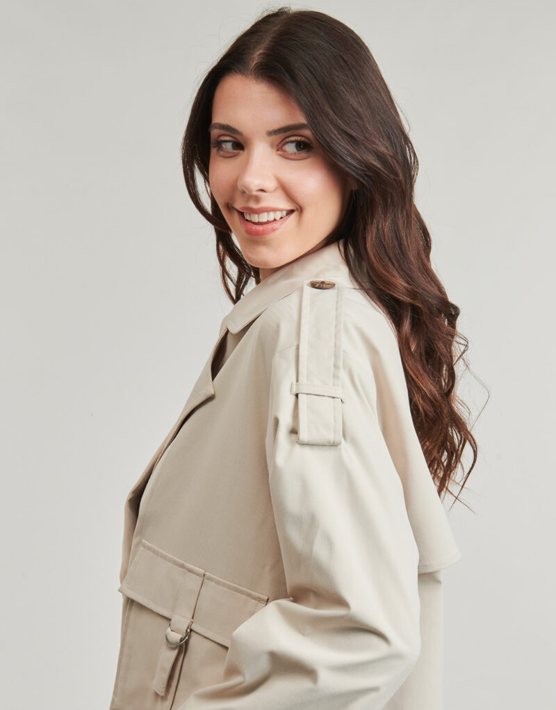 Trench  Vero Moda  VMMANONCLARA   Beige -   Trench Donna - 5