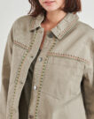 Giacca in jeans Vero Moda VMASTA Verde Giacche in jeans Donna - 5