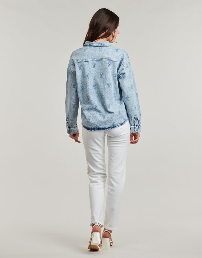 Giacca in jeans Vero Moda VMHAYDEN Blu Giacche in jeans Donna - 4