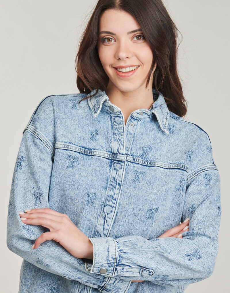 Giacca in jeans Vero Moda VMHAYDEN Blu Giacche in jeans Donna - 5