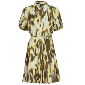 Abito corto  Vero Moda  VMDICTHE   Multicolore -  Abiti corti Donna