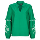 Vero Moda VMNOEL Green Blouse Women's Blouses - 1