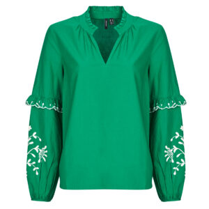 Camicetta  Vero Moda  VMNOEL   Verde -  Camicette Donna
