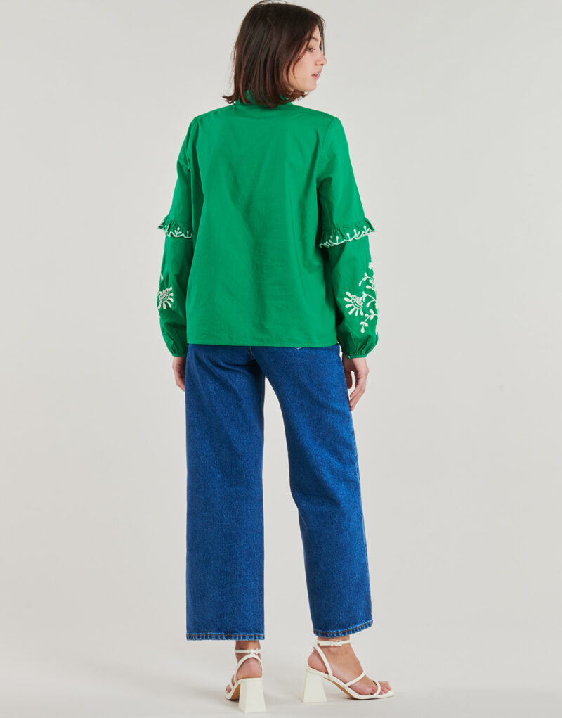 Vero Moda VMNOEL Green Blouse Women's Blouses - 4