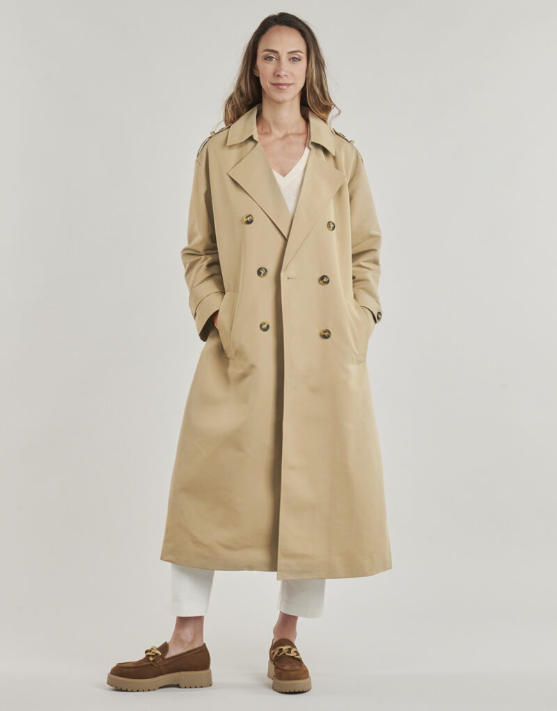 Trench Vero Moda VMCHLOE Beige Trench Femme - 2