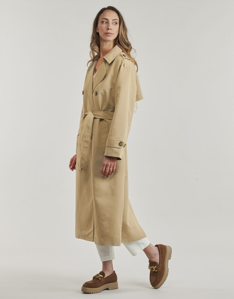 Trench Vero Moda VMCHLOE Beige Trench Femme - 3