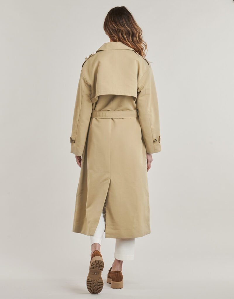 Trench Vero Moda VMCHLOE Beige Trench Femme - 4