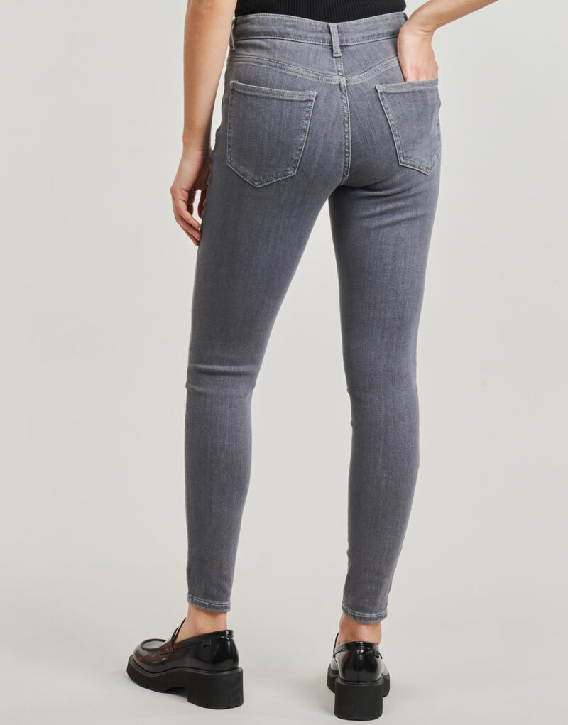 Jeans skynny  Vila  VISARAH  Grigio -   Jeans skynny Donna - 4
