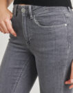 Jeans skynny  Vila  VISARAH  Grigio -   Jeans skynny Donna - 5