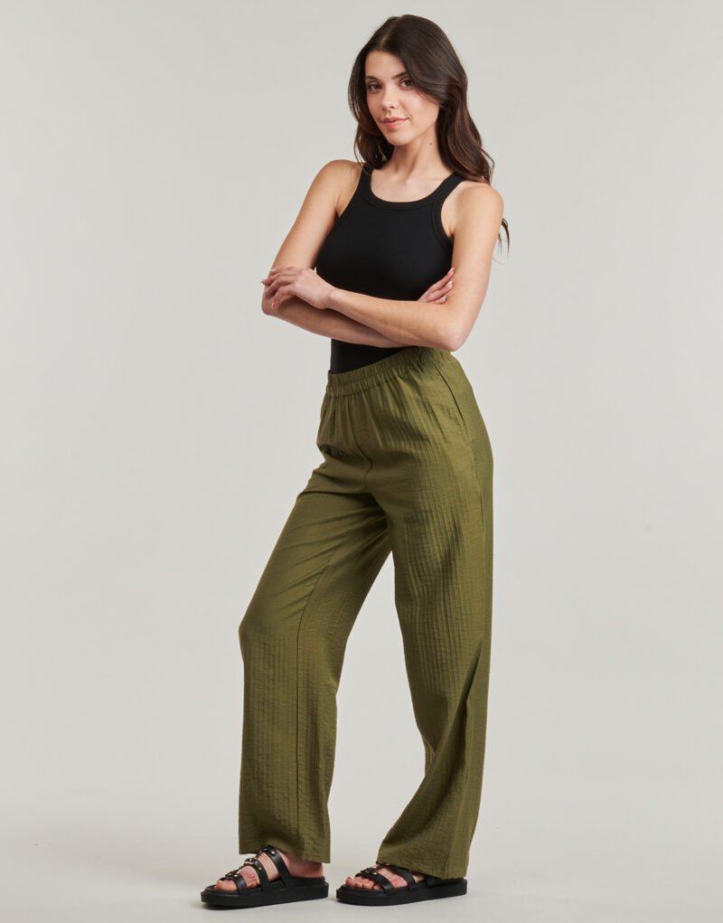 Vila VICLO Khaki Soft Trousers / Harem Pants Women's Soft Trousers / Harem Pants - 3