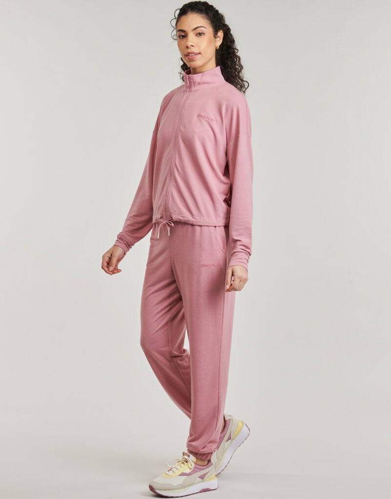 Sudaderas Only Play ONPFREI LIFE FZ Rosa Felpe Donna - 3