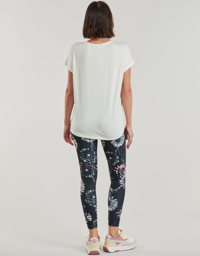 T-shirt Only Play ONPAUB-BLUR ON SS BAT LOOSE Bianco T-shirt maniche corte Donna - 4