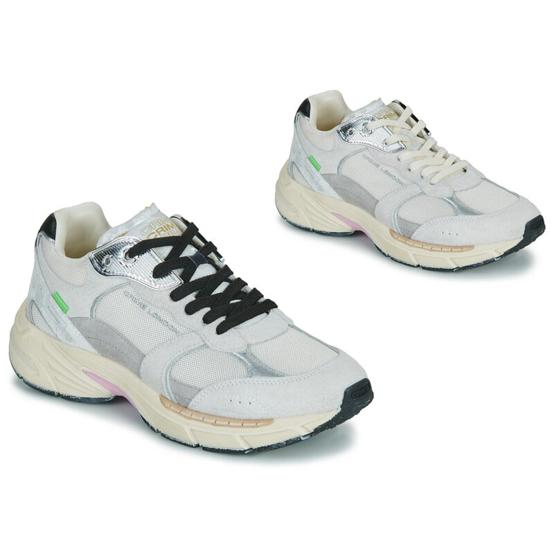 Crime London FUGITIVE Bianco Sneakers basse Donna - 1
