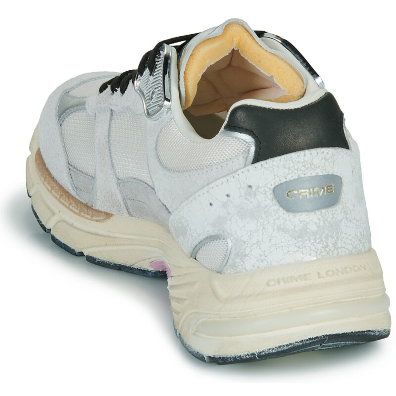 Crime London FUGITIVE Bianco Sneakers basse Donna - 5