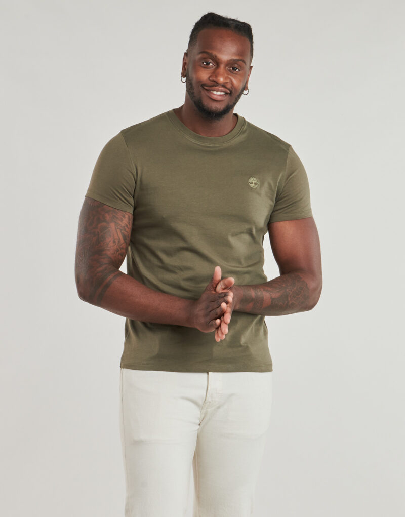 T-Shirt Timberland DUNSTAN RIVER SHORT SLEEVE TEE Gr&uuml;n T-Shirt mit kurzen &Auml;rmeln Herren - 2