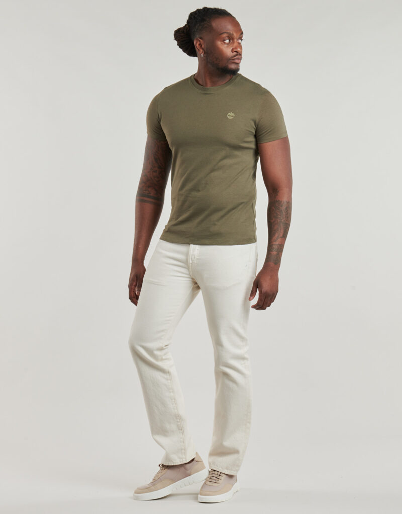 T-Shirt Timberland DUNSTAN RIVER SHORT SLEEVE TEE Gr&uuml;n T-Shirt mit kurzen &Auml;rmeln Herren - 3