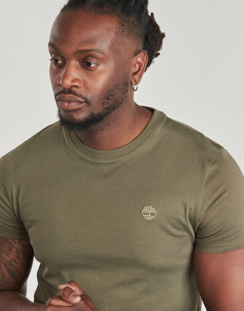 T-Shirt Timberland DUNSTAN RIVER SHORT SLEEVE TEE Gr&uuml;n T-Shirt mit kurzen &Auml;rmeln Herren - 5