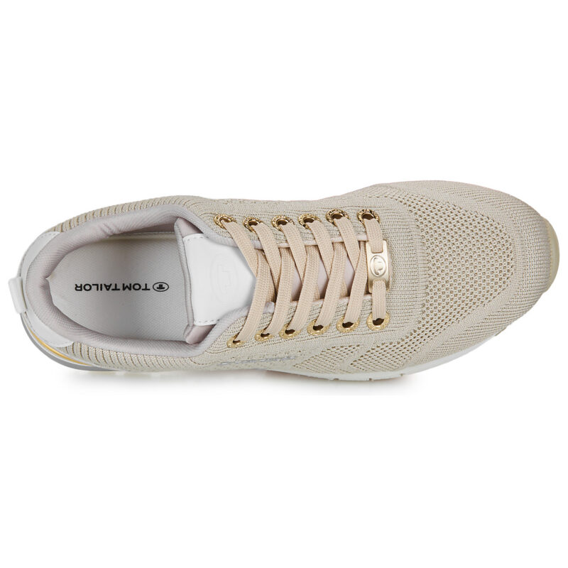 Tom Tailor FRANZI Beige Sneakers basse Donna - 6