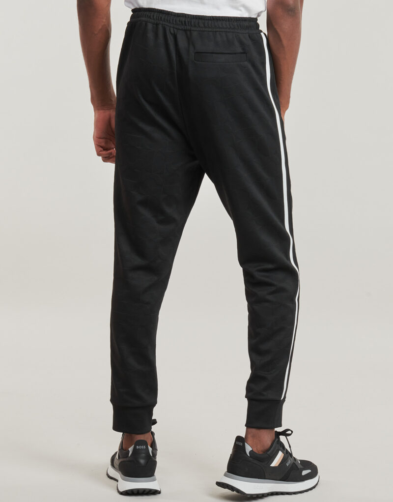 Pantaloni Sportivi BOSS Hover Striped Nero Pantaloni Sportivi Uomo - 4