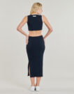 Abito Emporio Armani EA7 TRAIN COSTA SMERALDA DRESS 7W000301 Marine Abiti Lunghi Donna - 4