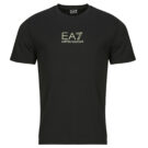 T-shirt Emporio Armani EA7 TRAIN GOLD LABEL TEE PUNTO ROMA BIG LOGO 7M000301 Nero T-shirt maniche corte Uomo - 1