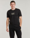 T-shirt Emporio Armani EA7 TRAIN GOLD LABEL TEE PUNTO ROMA BIG LOGO 7M000301 Nero T-shirt maniche corte Uomo - 2