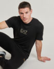 T-shirt Emporio Armani EA7 TRAIN GOLD LABEL TEE PUNTO ROMA BIG LOGO 7M000301 Nero T-shirt maniche corte Uomo - 5
