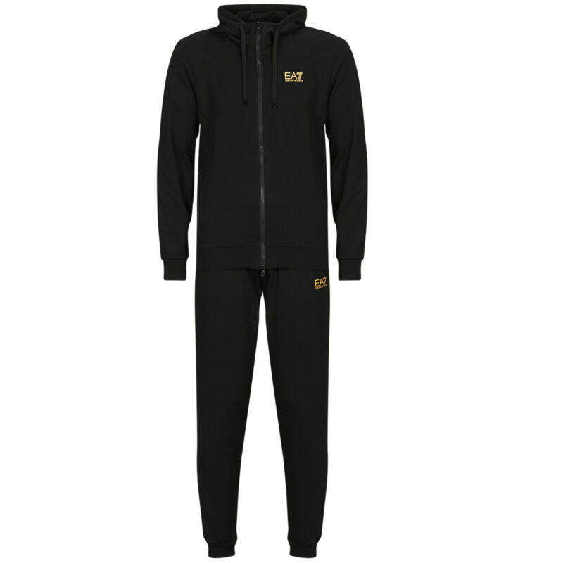 Tuta Emporio Armani EA7 TRAIN CORE ID T-SUIT 8NPV63 Nero Tuta Uomo - 1